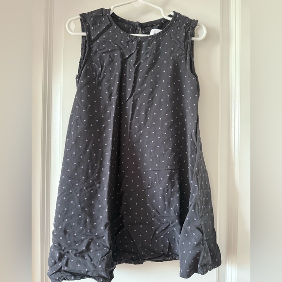 Old Navy Charcoal Top with Lavender Dots - Size 5T - Preloved - Picture 1 of 5